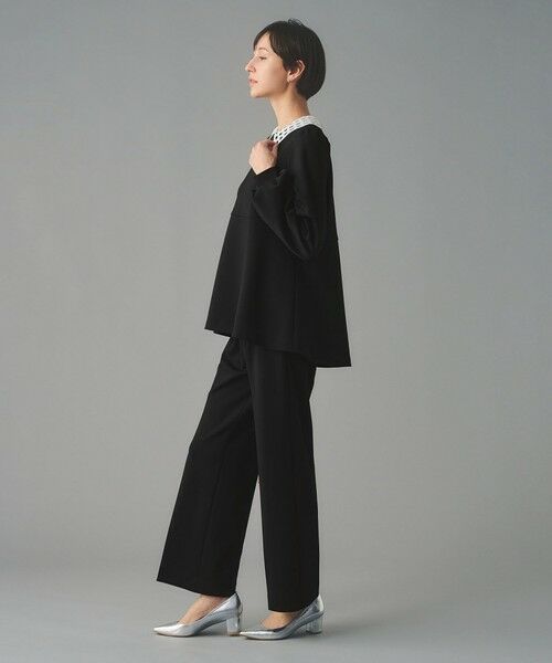 UNITED ARROWS / ユナイテッドアローズ スラックス・ドレスパンツ | SPONGY タック ワイドパンツ | 詳細15