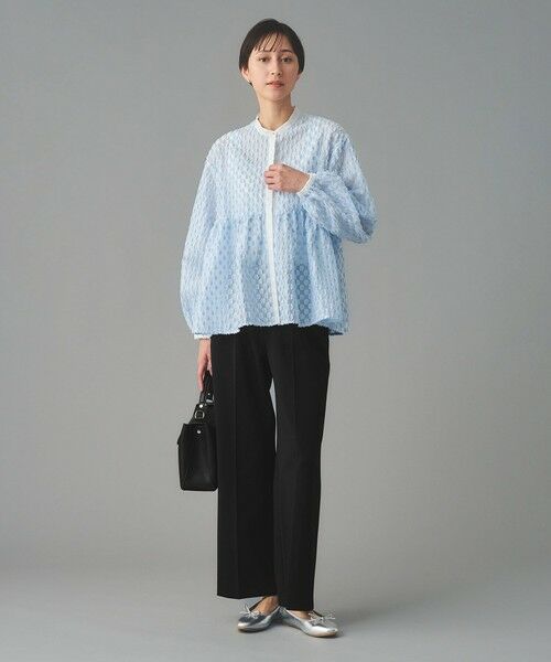 UNITED ARROWS / ユナイテッドアローズ スラックス・ドレスパンツ | SPONGY タック ワイドパンツ | 詳細17