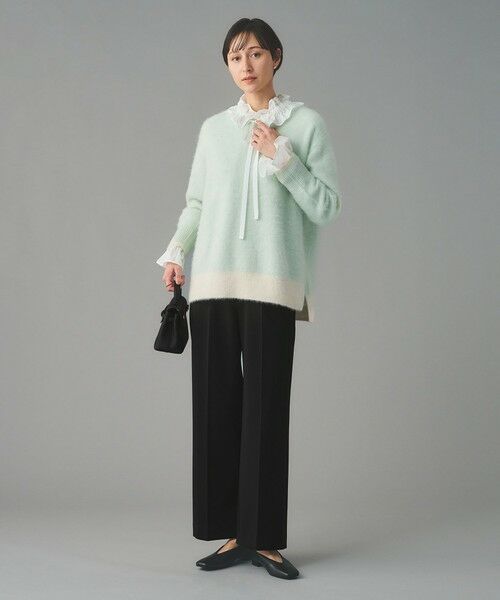 UNITED ARROWS / ユナイテッドアローズ スラックス・ドレスパンツ | SPONGY タック ワイドパンツ | 詳細18