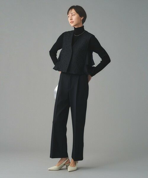 UNITED ARROWS / ユナイテッドアローズ スラックス・ドレスパンツ | SPONGY タック ワイドパンツ | 詳細22