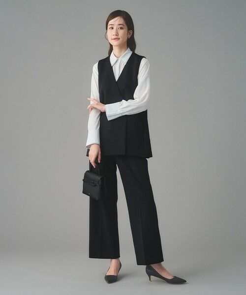 UNITED ARROWS / ユナイテッドアローズ スラックス・ドレスパンツ | SPONGY タック ワイドパンツ | 詳細25