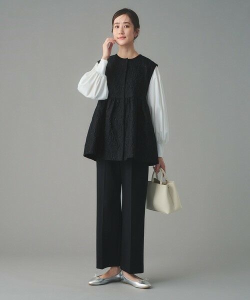 UNITED ARROWS / ユナイテッドアローズ スラックス・ドレスパンツ | SPONGY タック ワイドパンツ | 詳細28