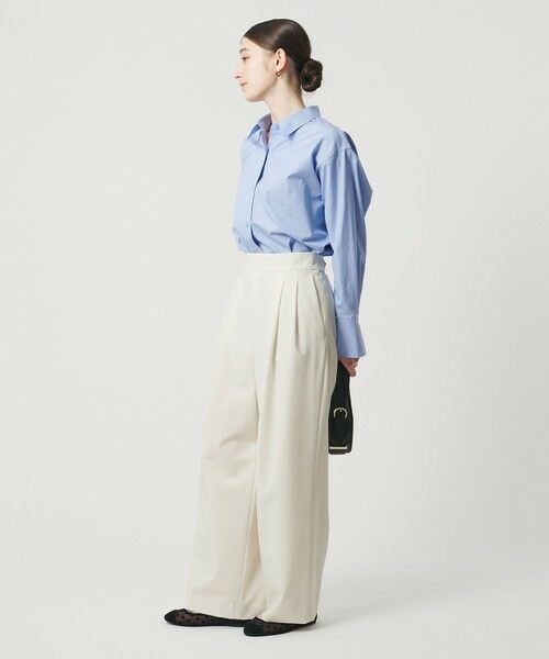 UNITED ARROWS / ユナイテッドアローズ スラックス・ドレスパンツ | T/W ワイドパンツ ‐ウォッシャブル‐ | 詳細2