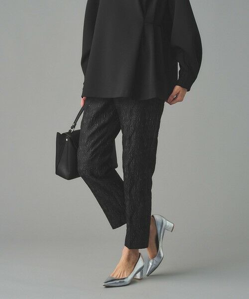 UNITED ARROWS / ユナイテッドアローズ スラックス・ドレスパンツ | GISHA 2トーン ジャガード パンツ | 詳細2