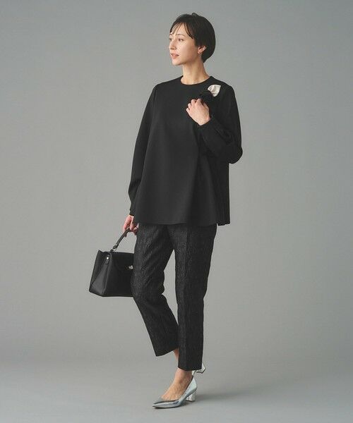 UNITED ARROWS / ユナイテッドアローズ スラックス・ドレスパンツ | GISHA 2トーン ジャガード パンツ | 詳細3