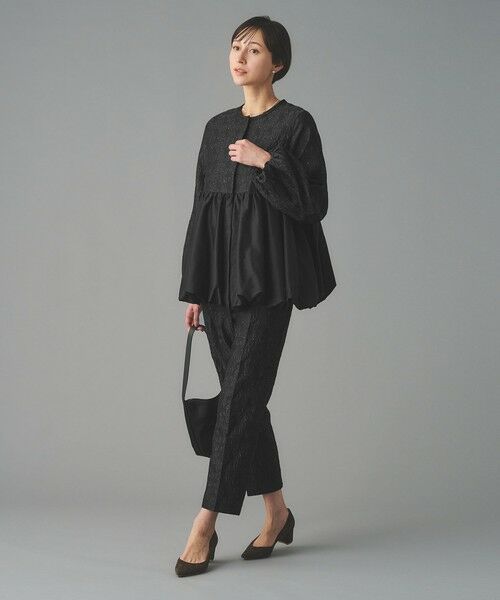 UNITED ARROWS / ユナイテッドアローズ スラックス・ドレスパンツ | GISHA 2トーン ジャガード パンツ | 詳細6