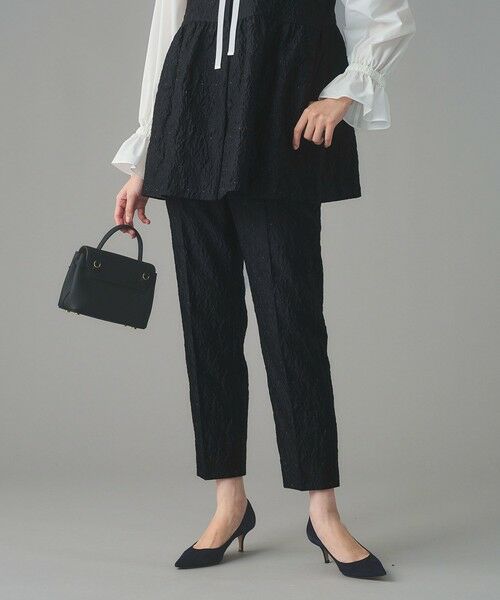UNITED ARROWS / ユナイテッドアローズ スラックス・ドレスパンツ | GISHA 2トーン ジャガード パンツ | 詳細12