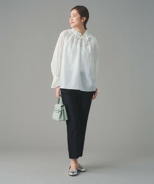 UNITED ARROWS / ユナイテッドアローズ スラックス・ドレスパンツ | GISHA 2トーン ジャガード パンツ | 詳細16