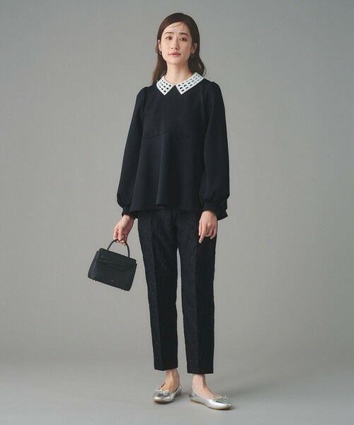 UNITED ARROWS / ユナイテッドアローズ スラックス・ドレスパンツ | GISHA 2トーン ジャガード パンツ | 詳細18