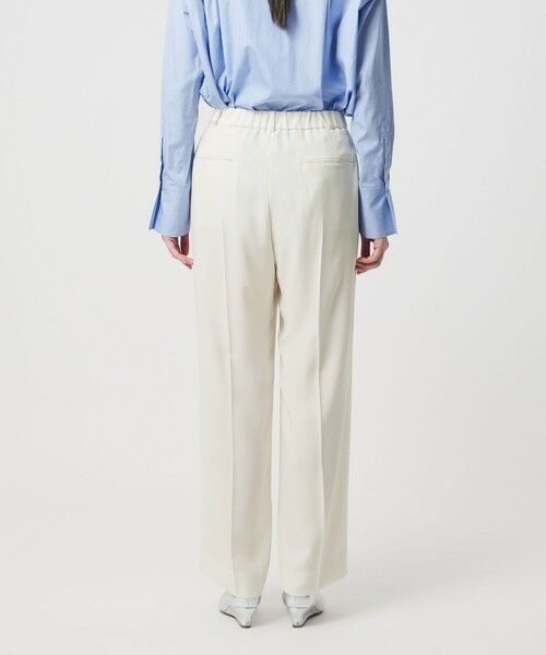 UNITED ARROWS / ユナイテッドアローズ スラックス・ドレスパンツ | P 2タック ワイドパンツ WHITE ‐ウォッシャブル‐ | 詳細5