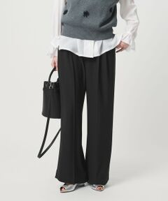 UNITED ARROWS / ユナイテッドアローズ スラックス・ドレスパンツ | P 2タック ワイドパンツ ‐ウォッシャブル‐