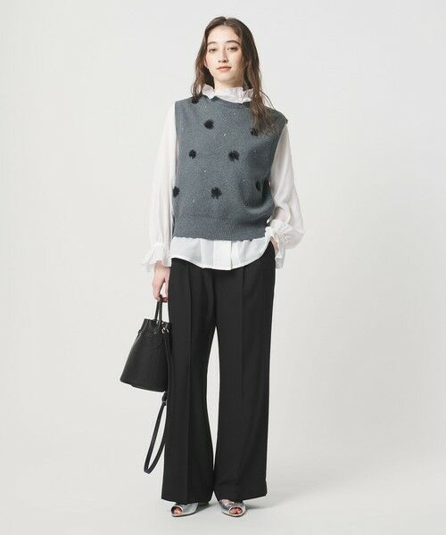 UNITED ARROWS / ユナイテッドアローズ スラックス・ドレスパンツ | P 2タック ワイドパンツ ‐ウォッシャブル‐ | 詳細2