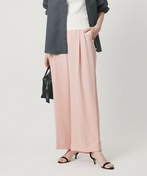 UNITED ARROWS / ユナイテッドアローズ スラックス・ドレスパンツ | P 2タック ワイドパンツ ‐吸水速乾 帯電防止 接触冷感 ウォッシャブル‐ | 詳細13