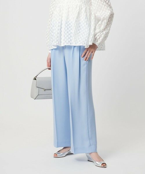 UNITED ARROWS / ユナイテッドアローズ スラックス・ドレスパンツ | P 2タック ワイドパンツ ‐ウォッシャブル‐ | 詳細8