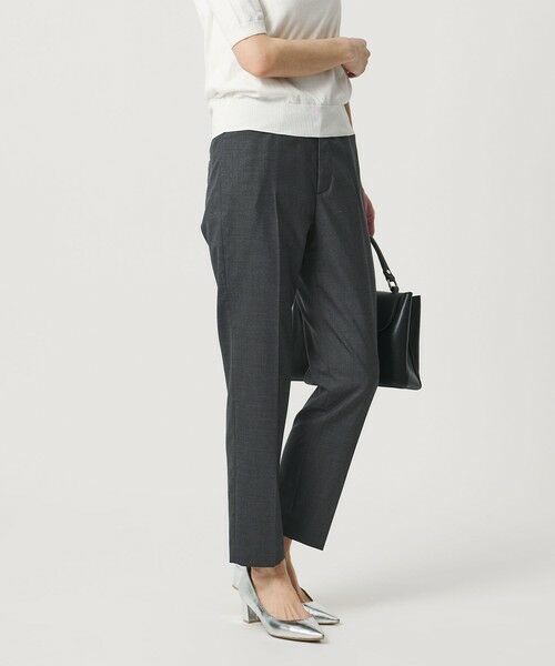 UNITED ARROWS / ユナイテッドアローズ スラックス・ドレスパンツ | Vitale Barberis Canonico スリム テーパードパンツ 26SS | 詳細9