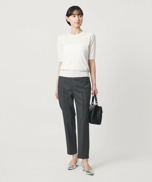 UNITED ARROWS / ユナイテッドアローズ スラックス・ドレスパンツ | Vitale Barberis Canonico スリム テーパードパンツ 26SS | 詳細10