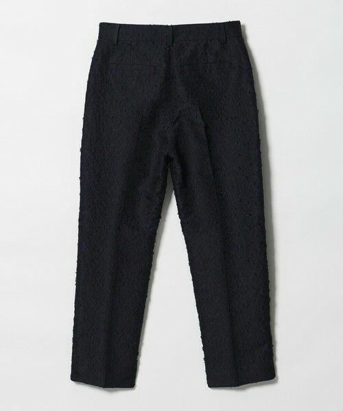 UNITED ARROWS / ユナイテッドアローズ スラックス・ドレスパンツ | フラワー カットジャガード テーパードパンツ | 詳細11