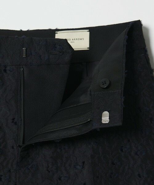 UNITED ARROWS / ユナイテッドアローズ スラックス・ドレスパンツ | フラワー カットジャガード テーパードパンツ | 詳細13