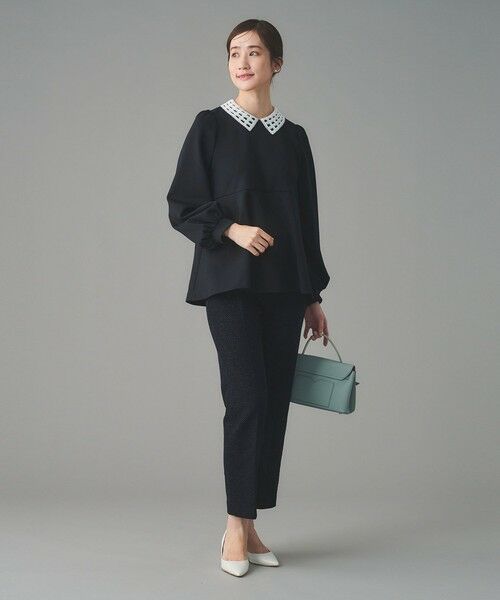 UNITED ARROWS / ユナイテッドアローズ スラックス・ドレスパンツ | 2トーン ツイードライク パンツ | 詳細19