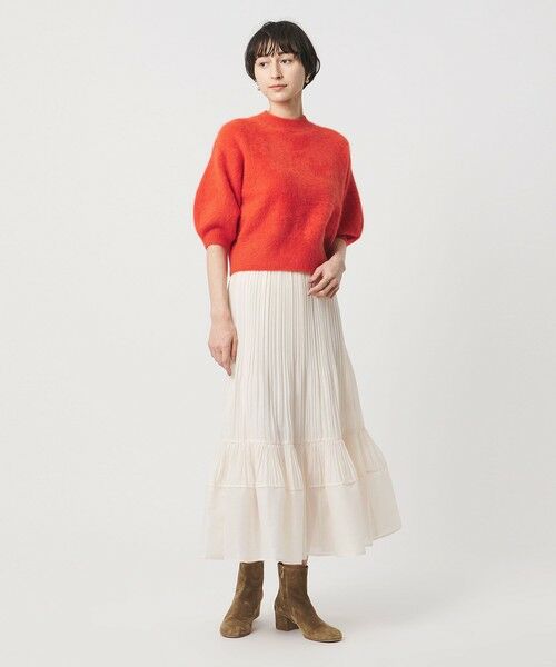 UNITED ARROWS / ユナイテッドアローズ ニット・セーター | フォックスカシミヤ ハーフスリーブ Tニット UYHSP | 詳細6