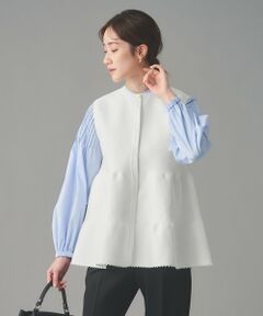 UNITED ARROWS / ユナイテッドアローズ ベスト | ペプラム ニットベスト