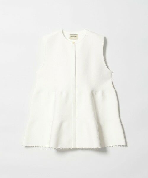 UNITED ARROWS / ユナイテッドアローズ ベスト | ペプラム ニットベスト | 詳細4