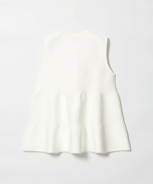 UNITED ARROWS / ユナイテッドアローズ ベスト | ペプラム ニットベスト | 詳細5