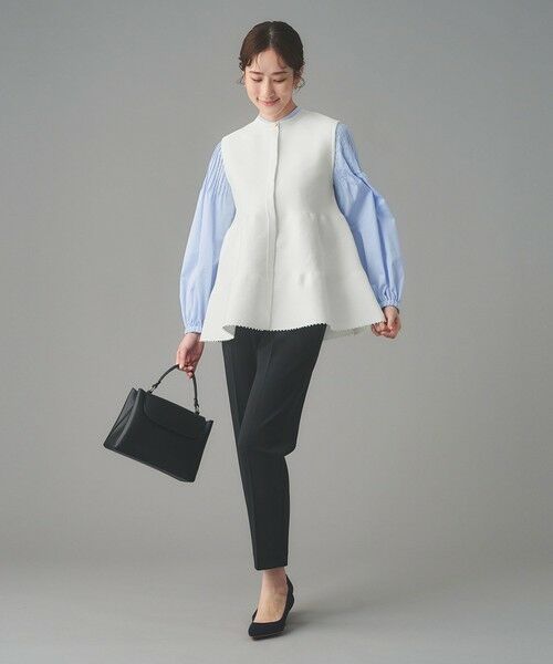 UNITED ARROWS / ユナイテッドアローズ ベスト | ペプラム ニットベスト | 詳細3