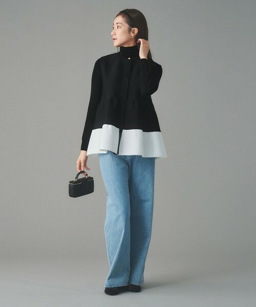 UNITED ARROWS / ユナイテッドアローズ ベスト | ペプラム ニットベスト | 詳細13