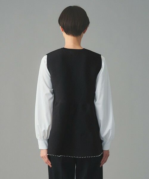 UNITED ARROWS / ユナイテッドアローズ ベスト | ペプラム ニットベスト | 詳細26