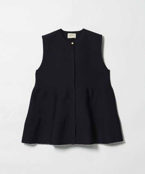 UNITED ARROWS / ユナイテッドアローズ ベスト | ペプラム ニットベスト | 詳細27