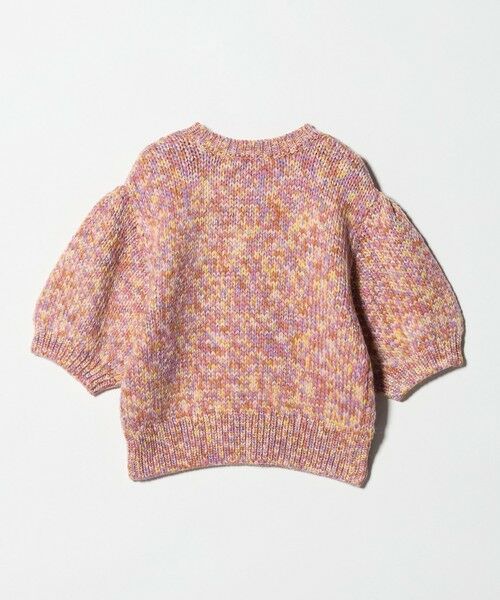 UNITED ARROWS / ユナイテッドアローズ ニット・セーター | ミックスカラー ハーフスリーブニット | 詳細1