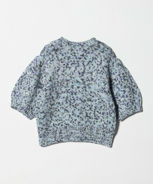 UNITED ARROWS / ユナイテッドアローズ ニット・セーター | ミックスカラー ハーフスリーブニット | 詳細4