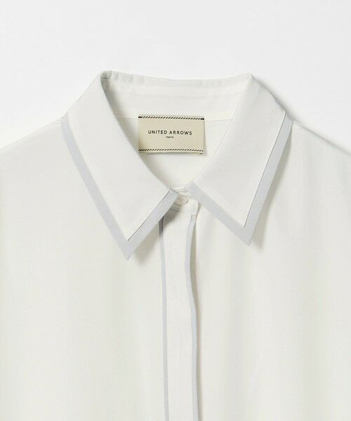 UNITED ARROWS / ユナイテッドアローズ シャツ・ブラウス | バイカラー レギュラーシャツブラウス | 詳細7