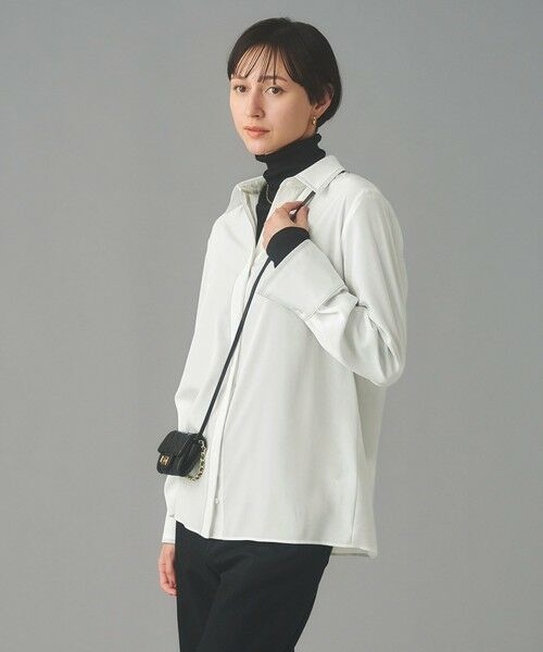 UNITED ARROWS / ユナイテッドアローズ シャツ・ブラウス | バイカラー レギュラーシャツブラウス | 詳細1