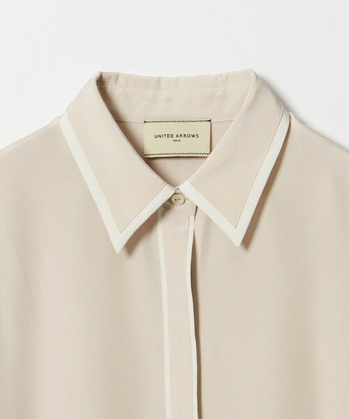 UNITED ARROWS / ユナイテッドアローズ シャツ・ブラウス | バイカラー レギュラーシャツブラウス | 詳細13