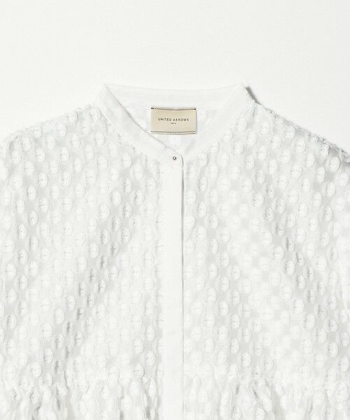 UNITED ARROWS / ユナイテッドアローズ シャツ・ブラウス | ラメ ドットジャガード ブラウス | 詳細2