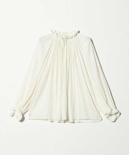 UNITED ARROWS / ユナイテッドアローズ シャツ・ブラウス | ボリュームギャザー ブラウス ‐ウォッシャブル‐（OFF WHITE）