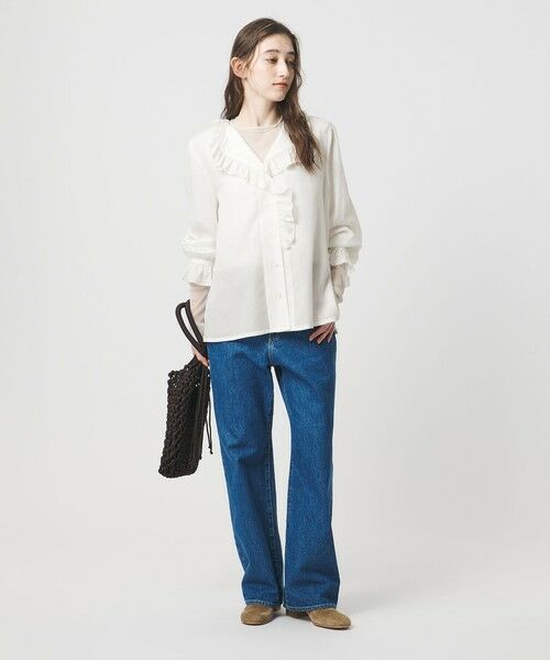 UNITED ARROWS / ユナイテッドアローズ シャツ・ブラウス | フリルカラー 2WAY ブラウス ‐ウォッシャブル‐ | 詳細5