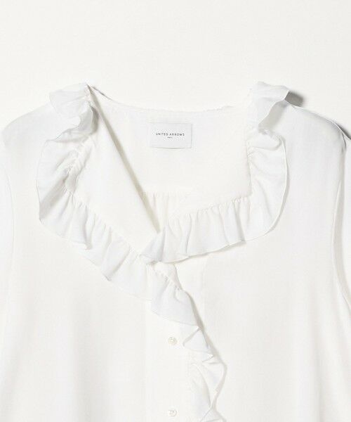 UNITED ARROWS / ユナイテッドアローズ シャツ・ブラウス | フリルカラー 2WAY ブラウス ‐ウォッシャブル‐ | 詳細2