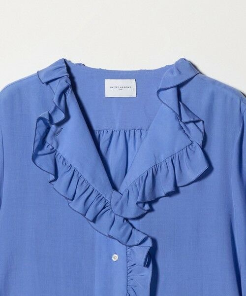 UNITED ARROWS / ユナイテッドアローズ シャツ・ブラウス | フリルカラー 2WAY ブラウス ‐ウォッシャブル‐ | 詳細14