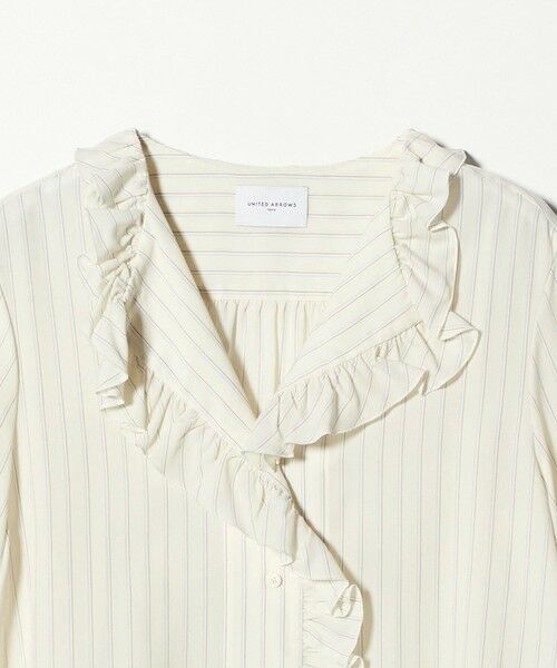 UNITED ARROWS / ユナイテッドアローズ シャツ・ブラウス | フリルカラー 2WAY ブラウス ‐ウォッシャブル‐ | 詳細13