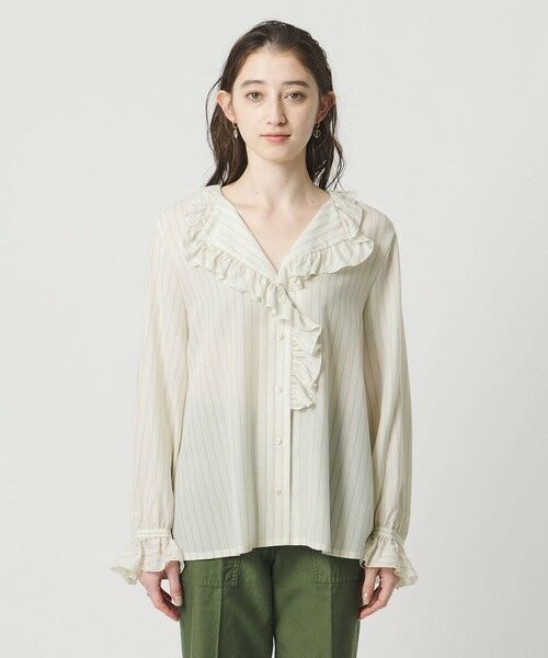 UNITED ARROWS / ユナイテッドアローズ シャツ・ブラウス | フリルカラー 2WAY ブラウス ‐ウォッシャブル‐ | 詳細21
