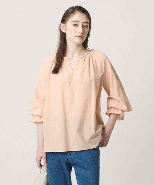 UNITED ARROWS / ユナイテッドアローズ シャツ・ブラウス | レースフリルカラー 2WAY ブラウス ‐はっ水‐ | 詳細8