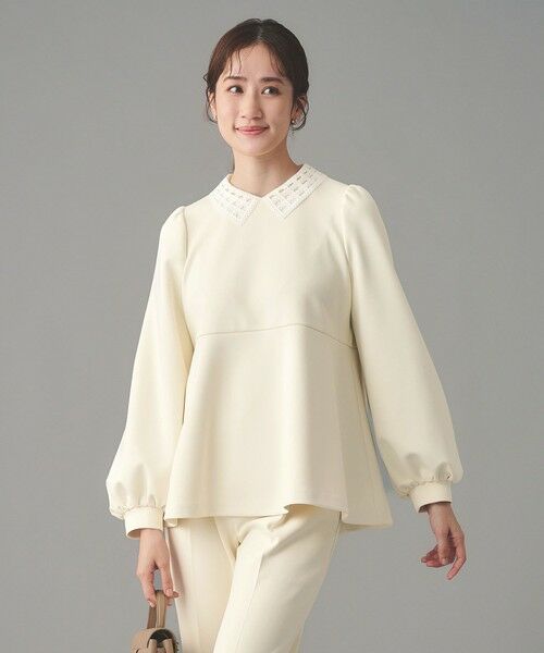 UNITED ARROWS / ユナイテッドアローズ シャツ・ブラウス | SPONGY ペプラム ブラウス | 詳細1