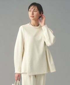 UNITED ARROWS / ユナイテッドアローズ シャツ・ブラウス | SPONGY クルーネック ギャザー ブラウス
