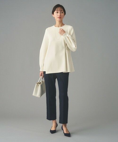UNITED ARROWS / ユナイテッドアローズ シャツ・ブラウス | SPONGY クルーネック ギャザー ブラウス | 詳細4