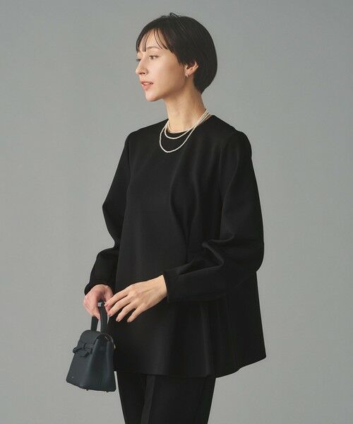 UNITED ARROWS / ユナイテッドアローズ シャツ・ブラウス | SPONGY クルーネック ギャザー ブラウス | 詳細11