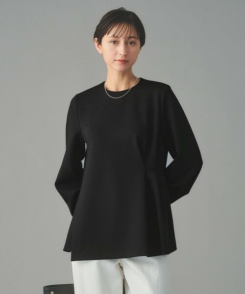 UNITED ARROWS / ユナイテッドアローズ シャツ・ブラウス | SPONGY クルーネック ギャザー ブラウス | 詳細15