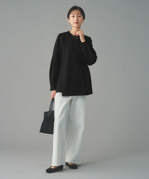 UNITED ARROWS / ユナイテッドアローズ シャツ・ブラウス | SPONGY クルーネック ギャザー ブラウス | 詳細16